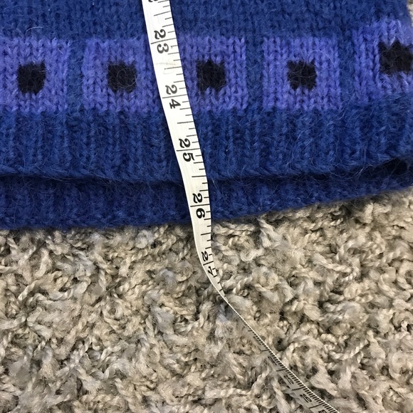 Vintage 90’s L.L. Bean Geometric Mohair Sweater - Picture 6 of 7